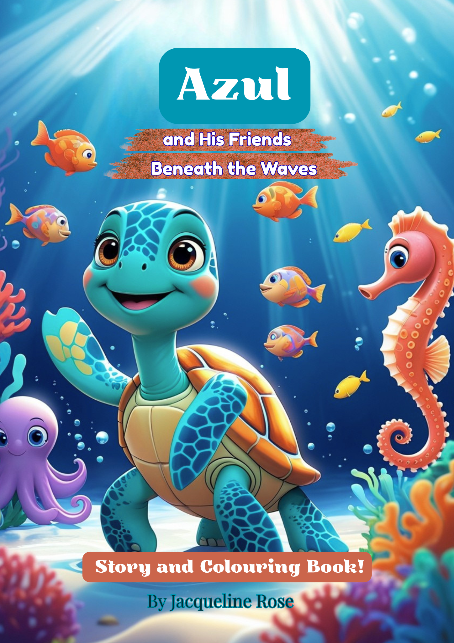Azul and His Friends Beneath the Waves