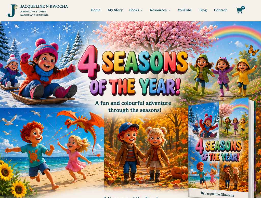 4 Seasons of the Year — a colourful adventure through spring, summer, autumn and winter