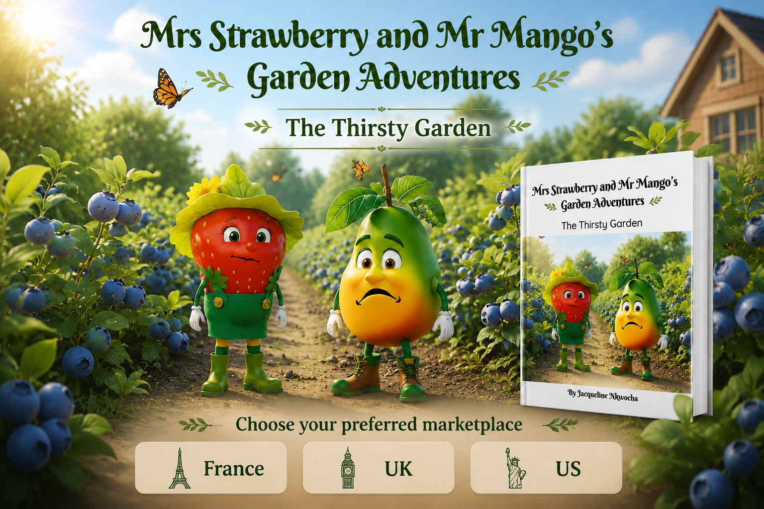 Mrs Strawberry and Mr Mango’s Garden Adventures: The Thirsty Garden